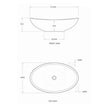 BC Designs Kurv Cian Countertop Basin