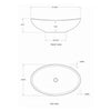 BC Designs Kurv Cian Countertop Basin