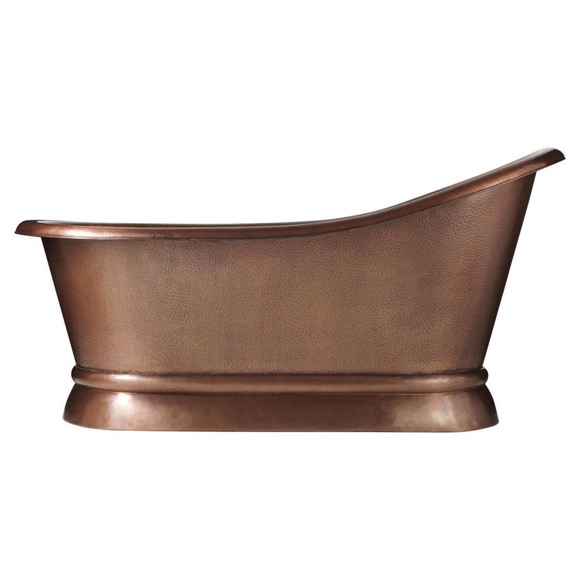 Coppersmith Creations Copper Slipper Freestanding Bath