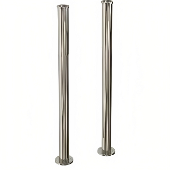 Royce Morgan Over Edge Chrome Pipe Shrouds