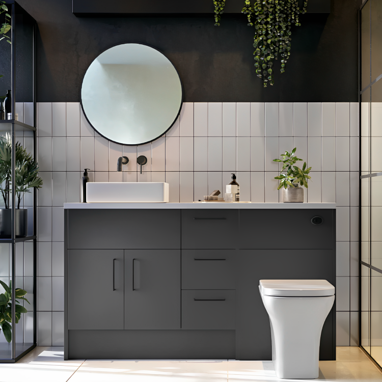 Macie 600 LED Round Mirror