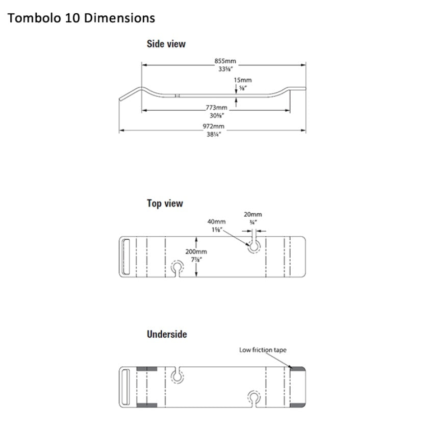 Victoria & Albert Tombolo Bath Rack