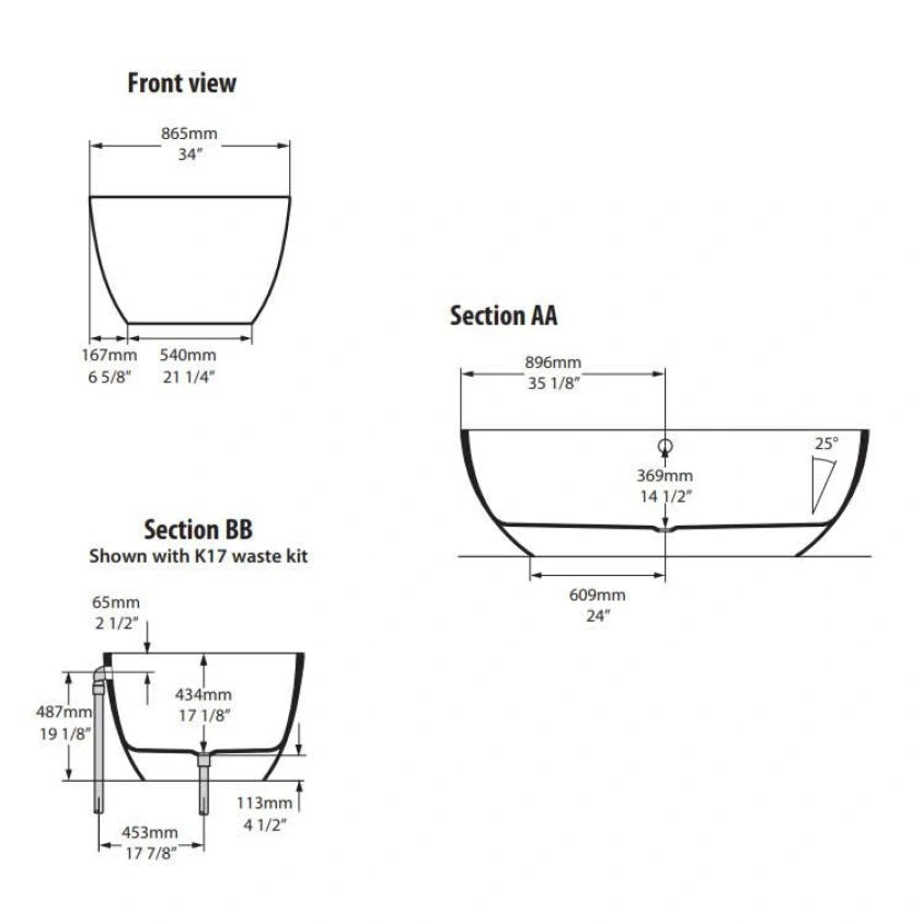 Victoria & Albert Barcelona Freestanding Bath All Sizes