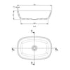 BC Designs Vive Cian Countertop Basin