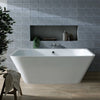 BC Designs Ancora Square Acrylic Freestanding Bath - All Sizes