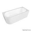 BC Designs Ancorner 1700mm Shower Bath