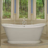 BC Designs 1800mm x 800mm Acrylic Freestanding Boat Bath