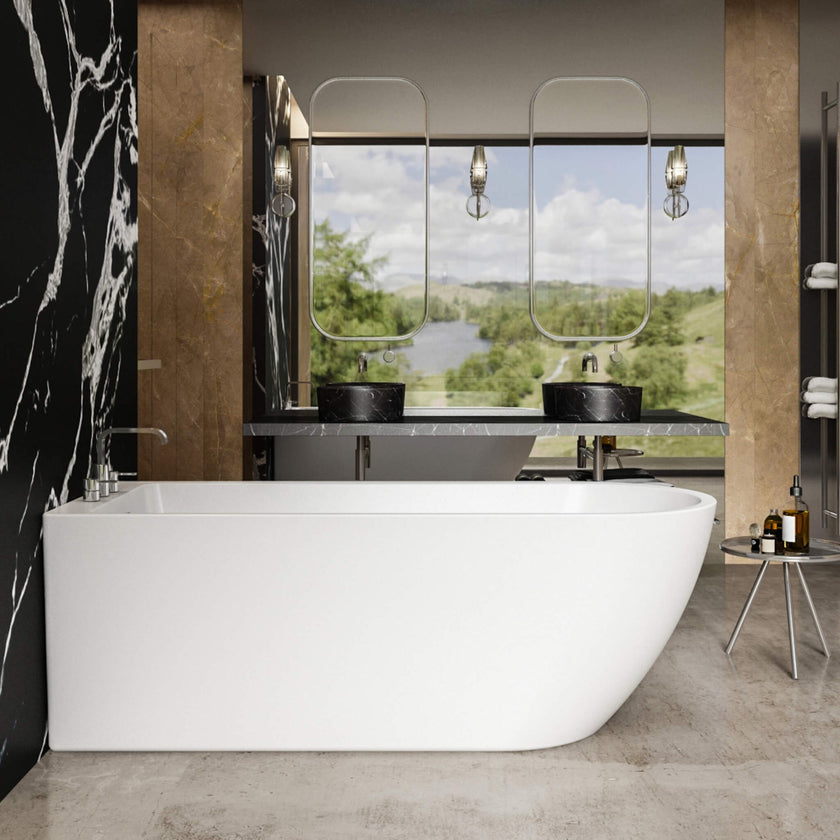 Charlotte Edwards Belgravia Gloss White SE Freestanding Bath