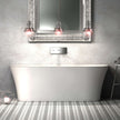 Charlotte Edwards Carme Gloss White Freestanding Bath