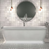 Charlotte Edwards Henley Gloss White Freestanding Bath