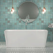 Charlotte Edwards Leda Gloss White Freestanding Bath - bathlux.co.uk