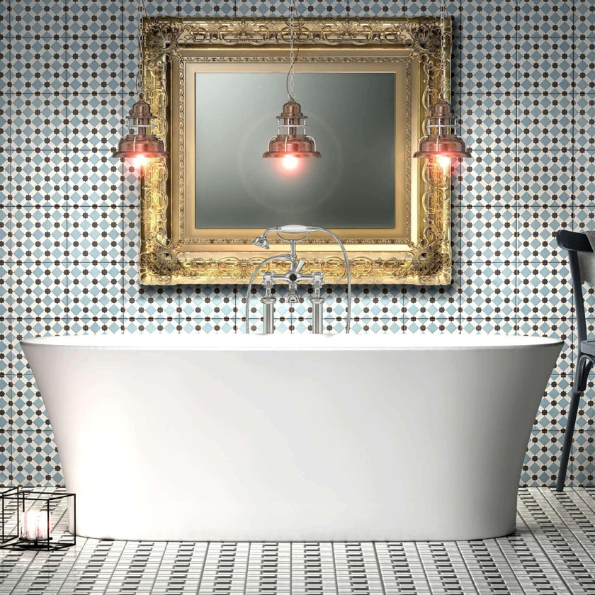 Charlotte Edwards Luna Gloss White Freestanding Bath - bathlux.co.uk