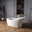 Charlotte Edwards Portobello Gloss White Freestanding Bath - bathlux.co.uk