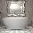 Charlotte Edwards Shard Gloss White Freestanding Bath - bathlux.co.uk