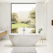 Charlotte Edwards Ruby Gloss White Freestanding Bath - bathlux.co.uk