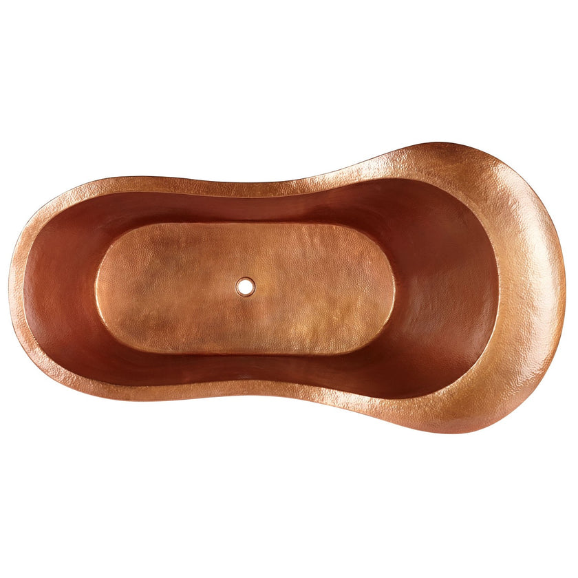 Coppersmith Creations Clawfoot Copper Chinese Style The Bridgerton Freestanding Bath