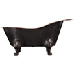 Coppersmith Creations Clawfoot Copper Chinese Style The Bridgerton Freestanding Bath