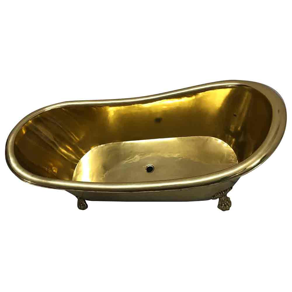Coppersmith Clawfoot Brass Freestanding Bath
