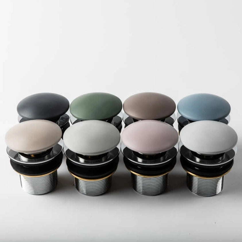 BC Designs Push Down Unslotted Basin Waste