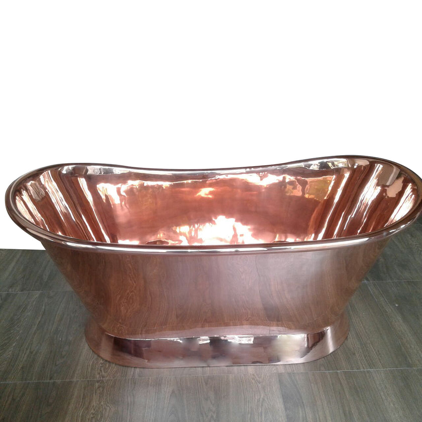Coppersmith Copper Perla Freestanding Bath