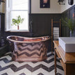 BC Designs Polished Copper Freestanding Boat Bath All Sizes