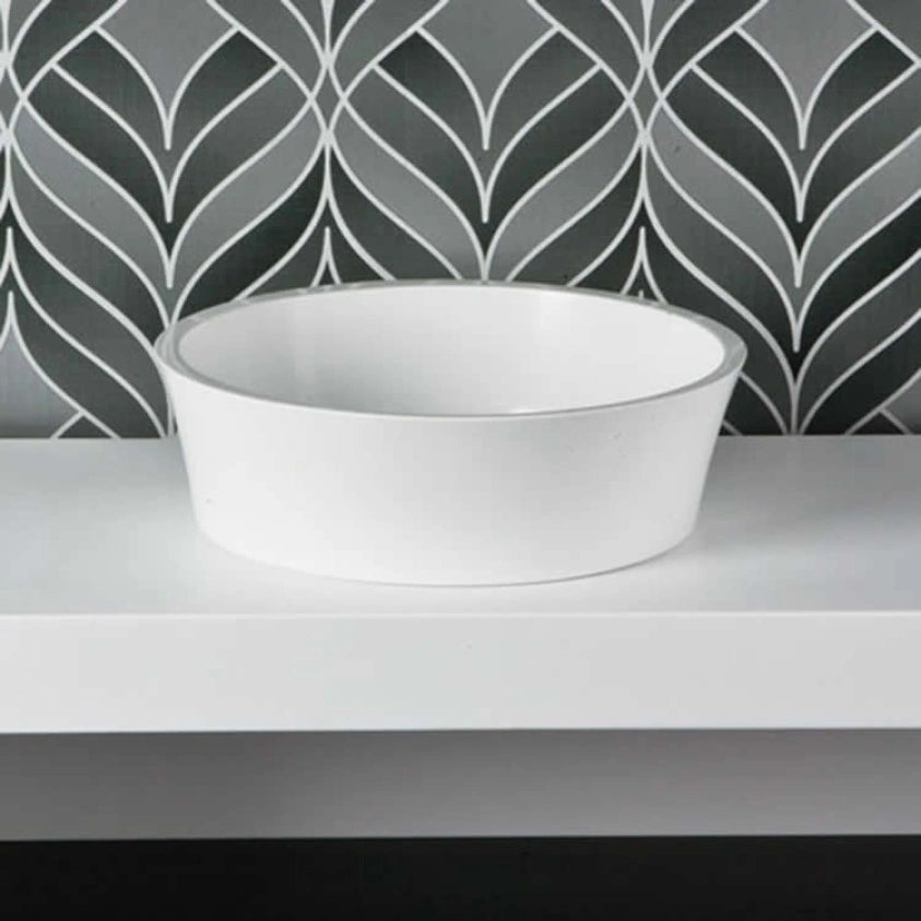 BC Designs Delicata Cian Countertop Basin