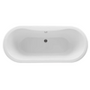 Nuie Grosvenor 1500 Small Double Ended Roll Top Freestanding Bath