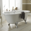 Nuie Grosvenor 1500 Small Double Ended Roll Top Freestanding Bath