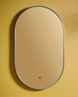 Aubrey LED Tablet 500x800 Mirror Frame