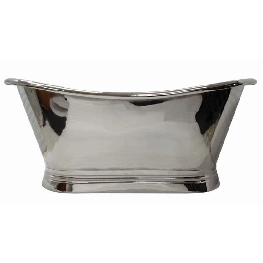 BC Designs Nickel Freestanding Boat Bath All Sizes