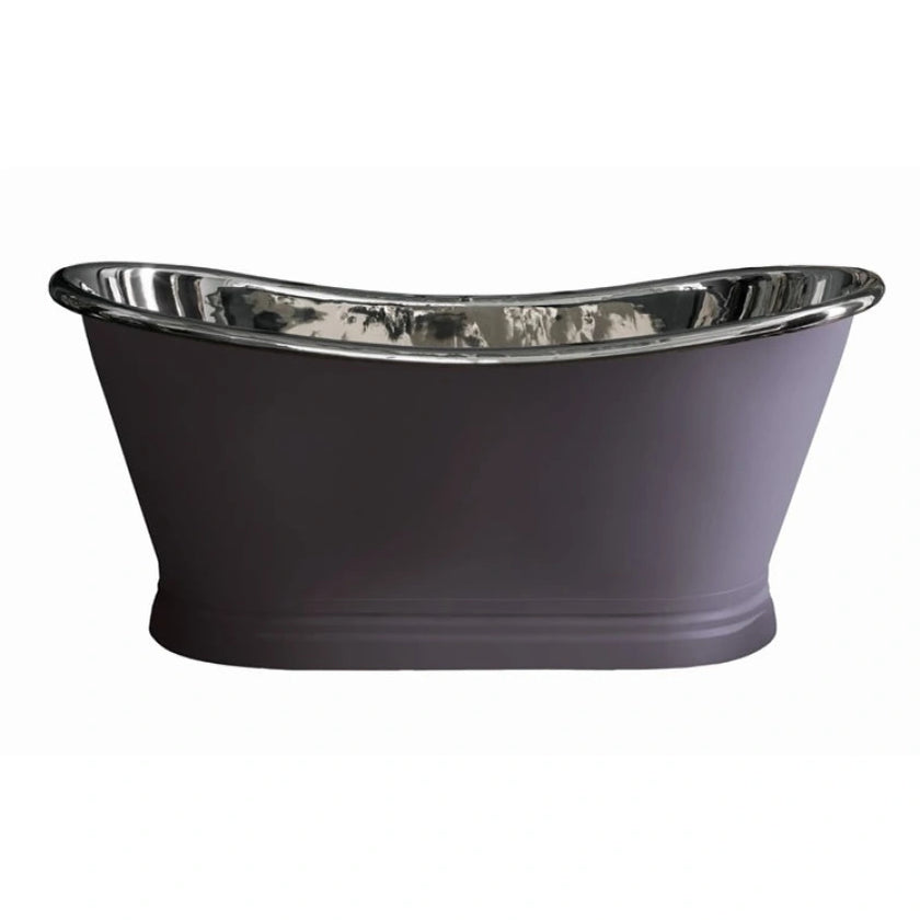 BC Designs Nickel Freestanding Boat Bath All Sizes