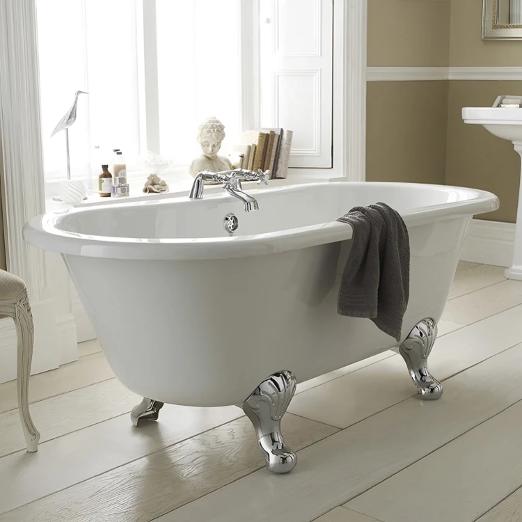 Old London - Kingsbury 1490 x 745 Double Ended Freestanding Bath