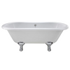 Old London - Kingsbury 1490 x 745 Double Ended Freestanding Bath