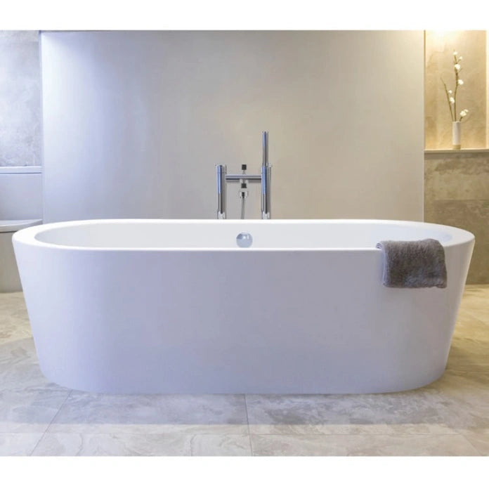 BC Designs Plazia 1780mm Acrylic Freestanding Bath