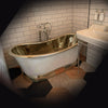 Coppersmith Creations Copper Matt White Nickel Freestanding Bath