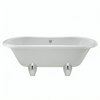 Nuie Grosvenor 1700 x 745mm Double Ended Roll Top Freestanding Bath