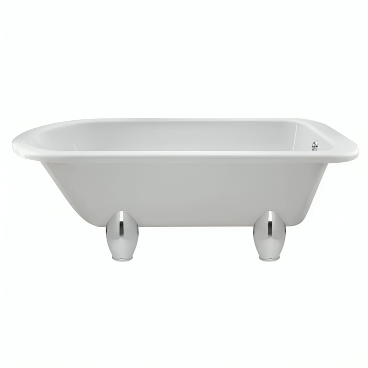 Nuie Berkshire 1700 x 750mm Single Ended Roll Top Freestanding Bath