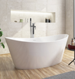 Aruba Bath In Acrylic White