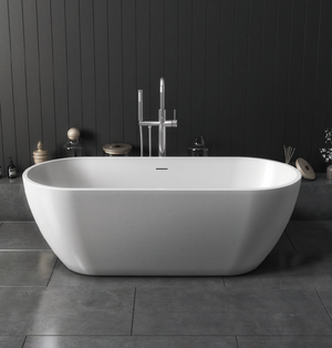 Scudo Form Acrylic White Freestanding Bath