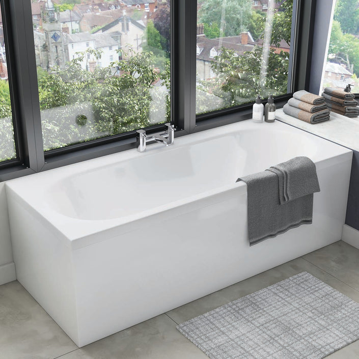 White Gloss Waterproof End Panel