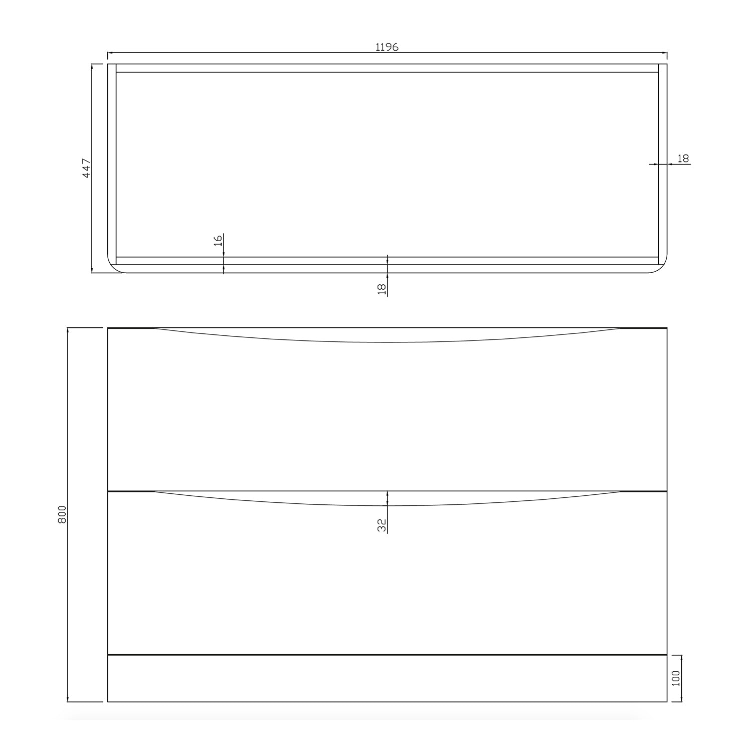 Bella 1200 Floor Cabinet