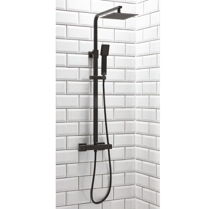 Black Adjustable Lunar Shower