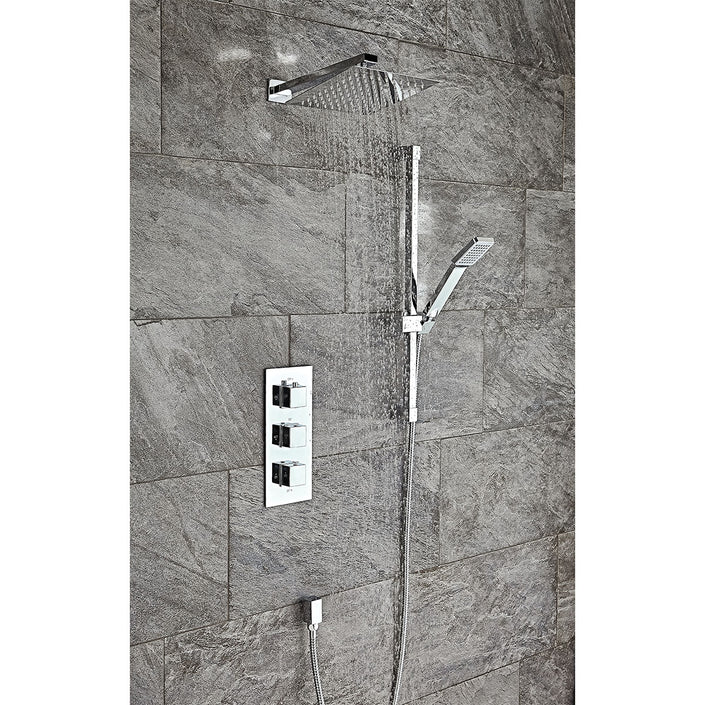 Triple Handle Concealed Valve DIVERTER WRAS approved Shower Valve