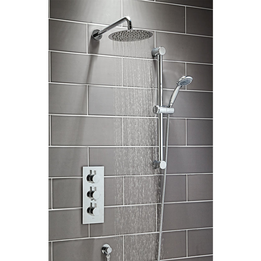 Triple Handle Concealed Valve WRAS approved Shower Valve
