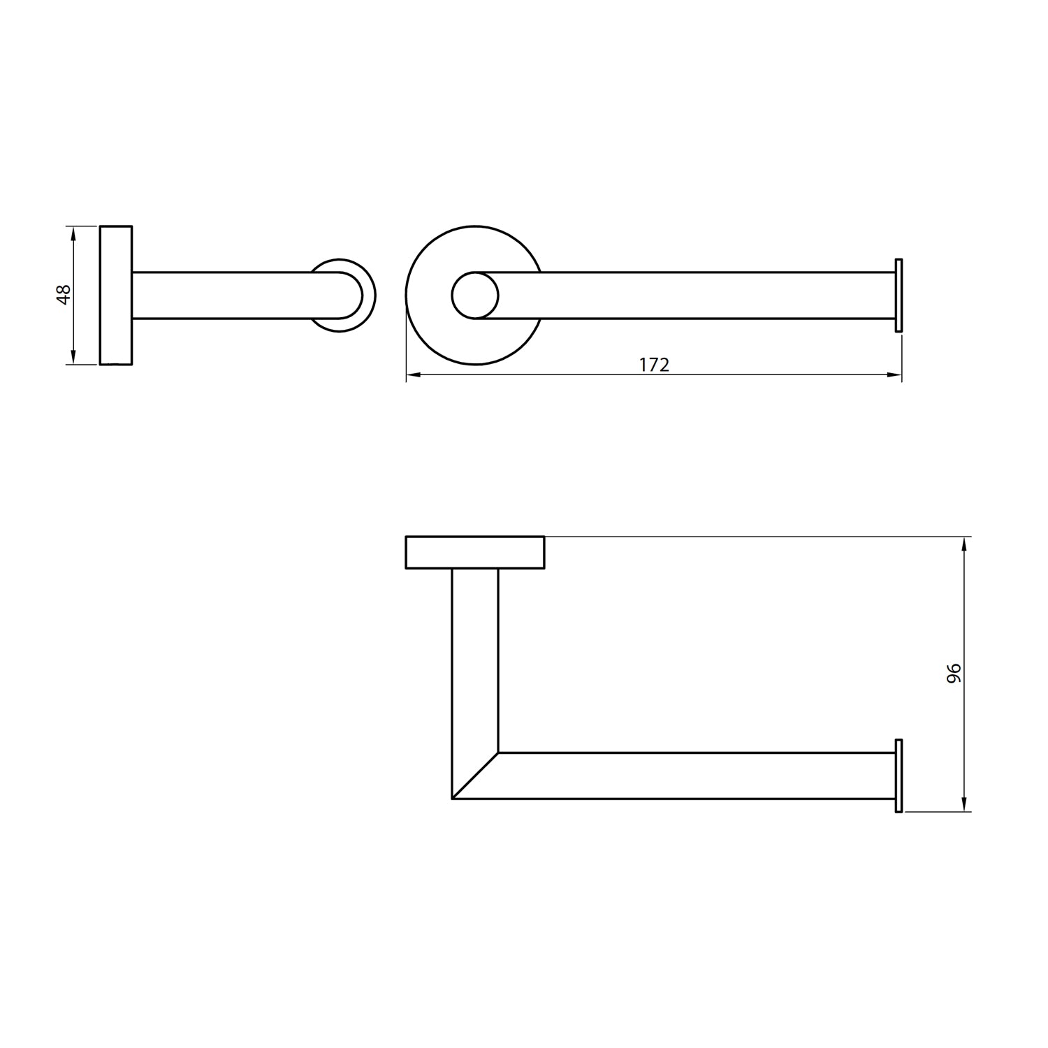 Delta Paper Holder