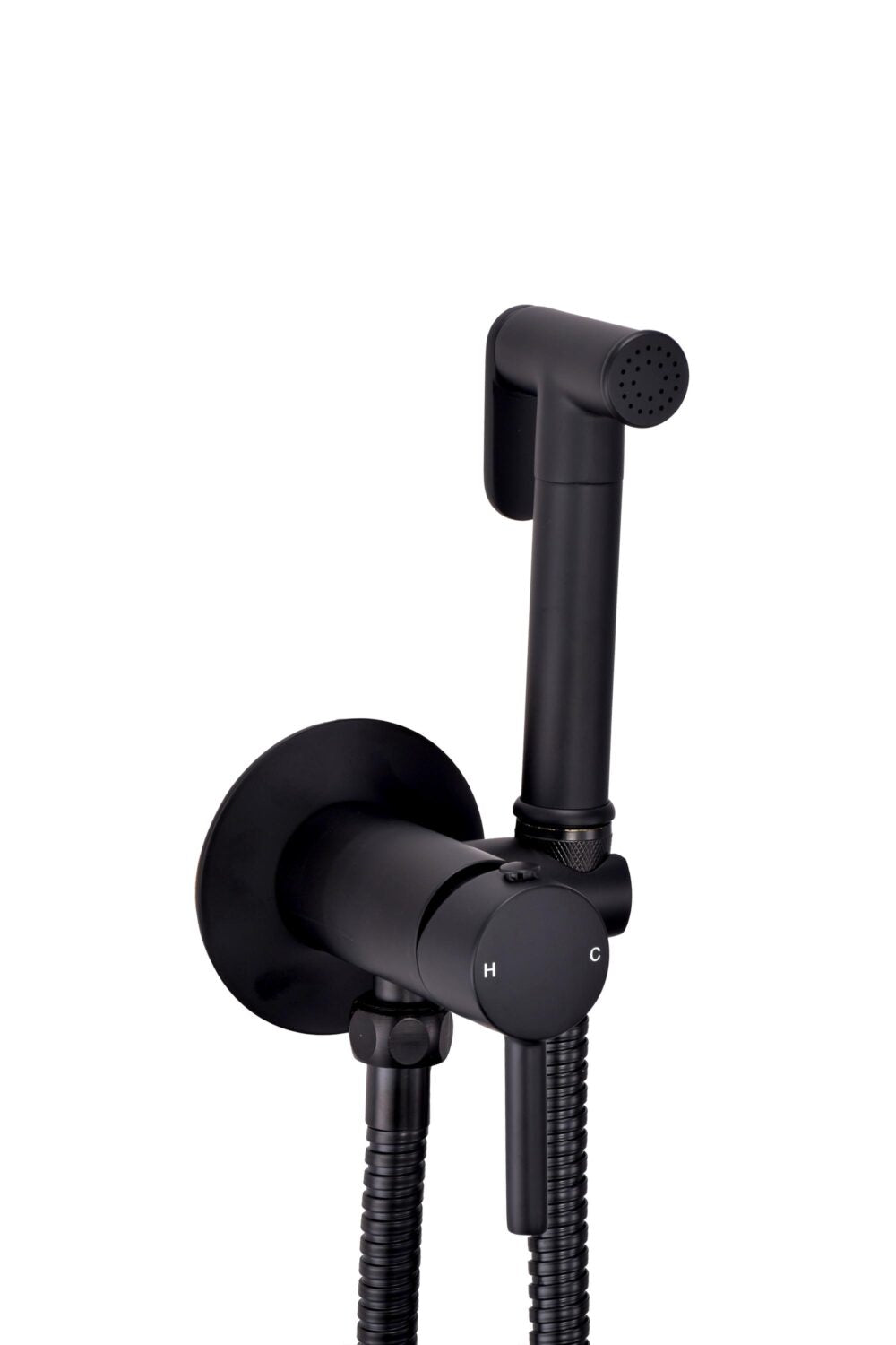 Douche Handset Flexi, Holder and Outlet Elbow