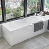 White Gloss Waterproof Bath Panel