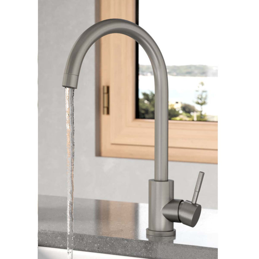 Manhattan Stainless Steel Kitchen Mixer Tap