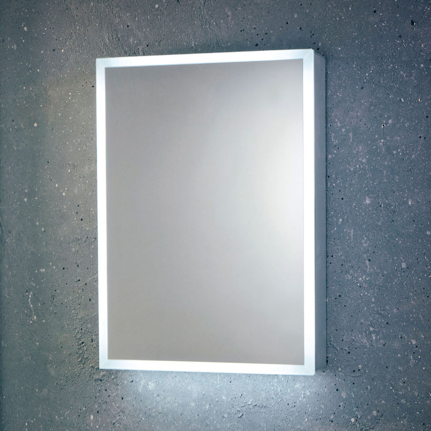 Mia LED Mirror Cabinet W/Demister Pad & Shaver Socket