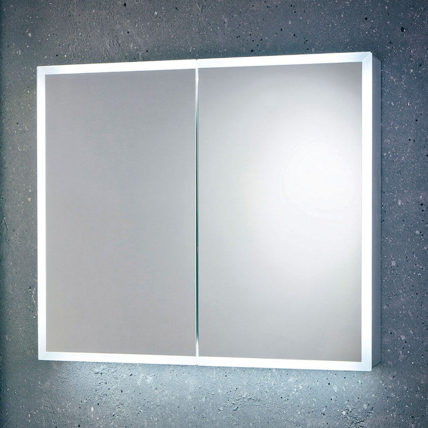 Mia LED Mirror Cabinet W/Demister Pad & Shaver Socket